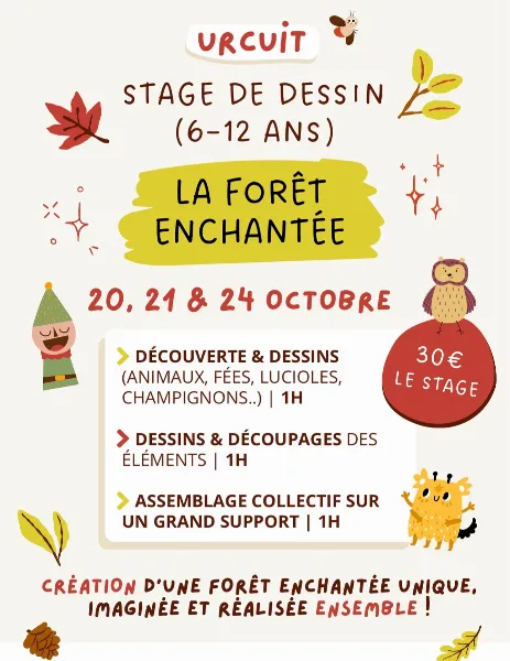 Stage de dessin (6-12 ans) - jour 2