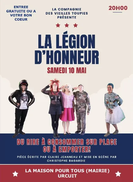 Pièce de théatre 'La légion d'honneur'