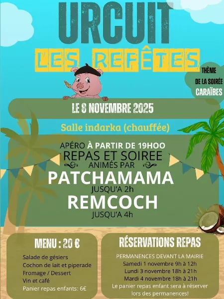 Les refêtes sont de retour 🎉 🐷