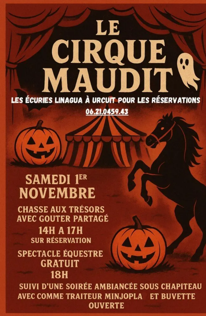 Spectacle équestre - Le cirque maudit