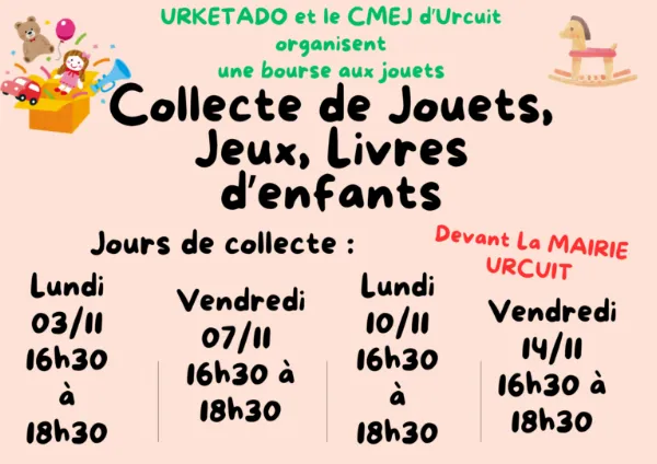 Collecte de jouets