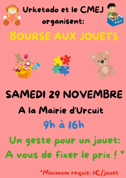 Bourse aux jouets