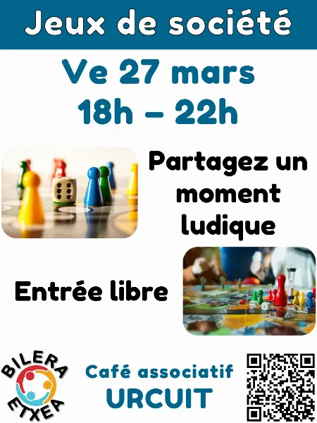 Soirée jeux de société