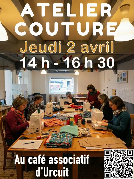 Atelier couture : découverte & perfectionnement