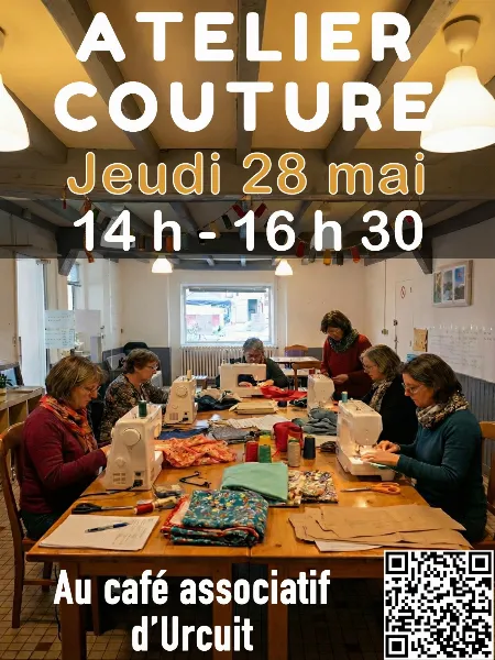 Atelier couture : découverte & perfectionnement