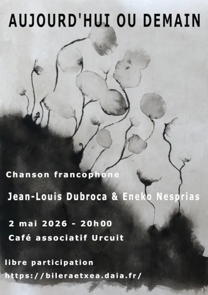 Soirée Chanson Francophone : Dubroca & Nesprias