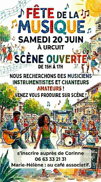 Fête de la Musique : scène ouverte aux talents !