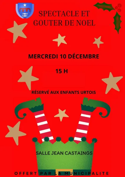Spectacle et goûter de Noël